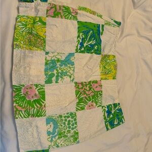 RARE Patchwork Lily Pulitzer Skort